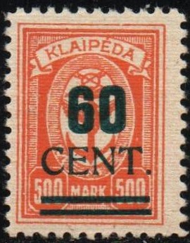 Baltic States MEMEL Scott N86 